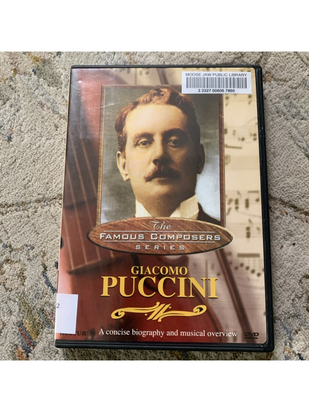The Famous Composers Series Giacomo Puccini DVD